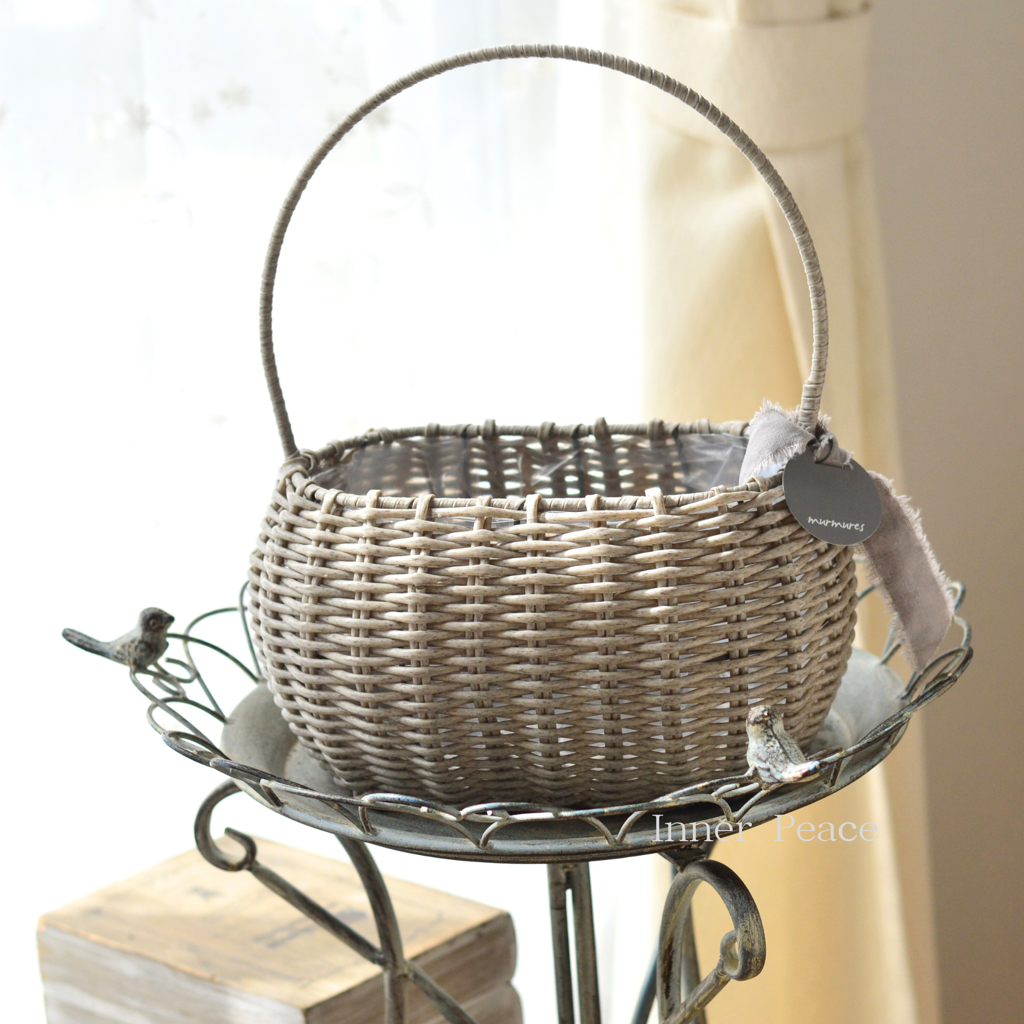 【ミュールミル】 ジェミニバスケット 『サイド・グレイ』