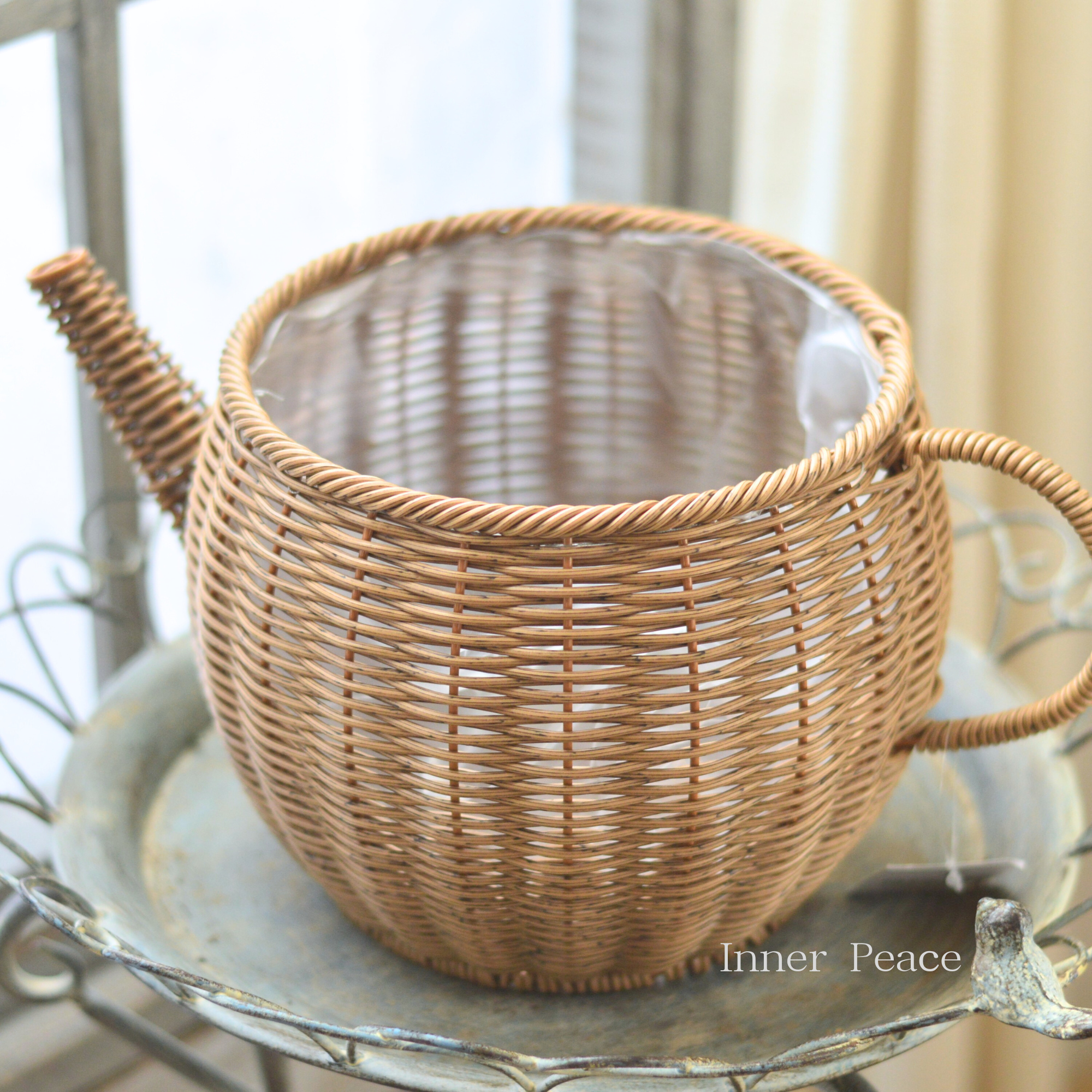 【友膳】 ガンセトポット　『M・ブラウン』　  (KM707)