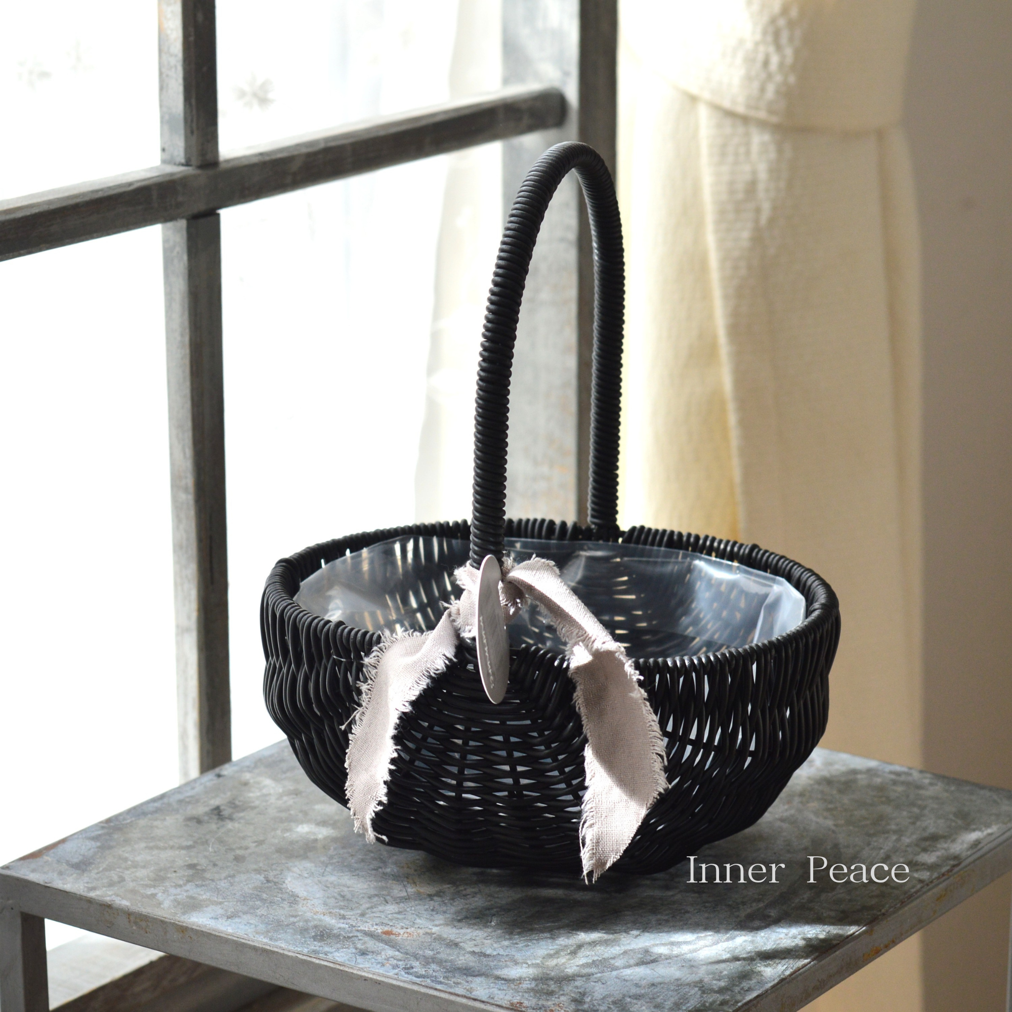 【ミュールミル】 ジェミニバスケット 『オーヴァル・黒』 Ｓ