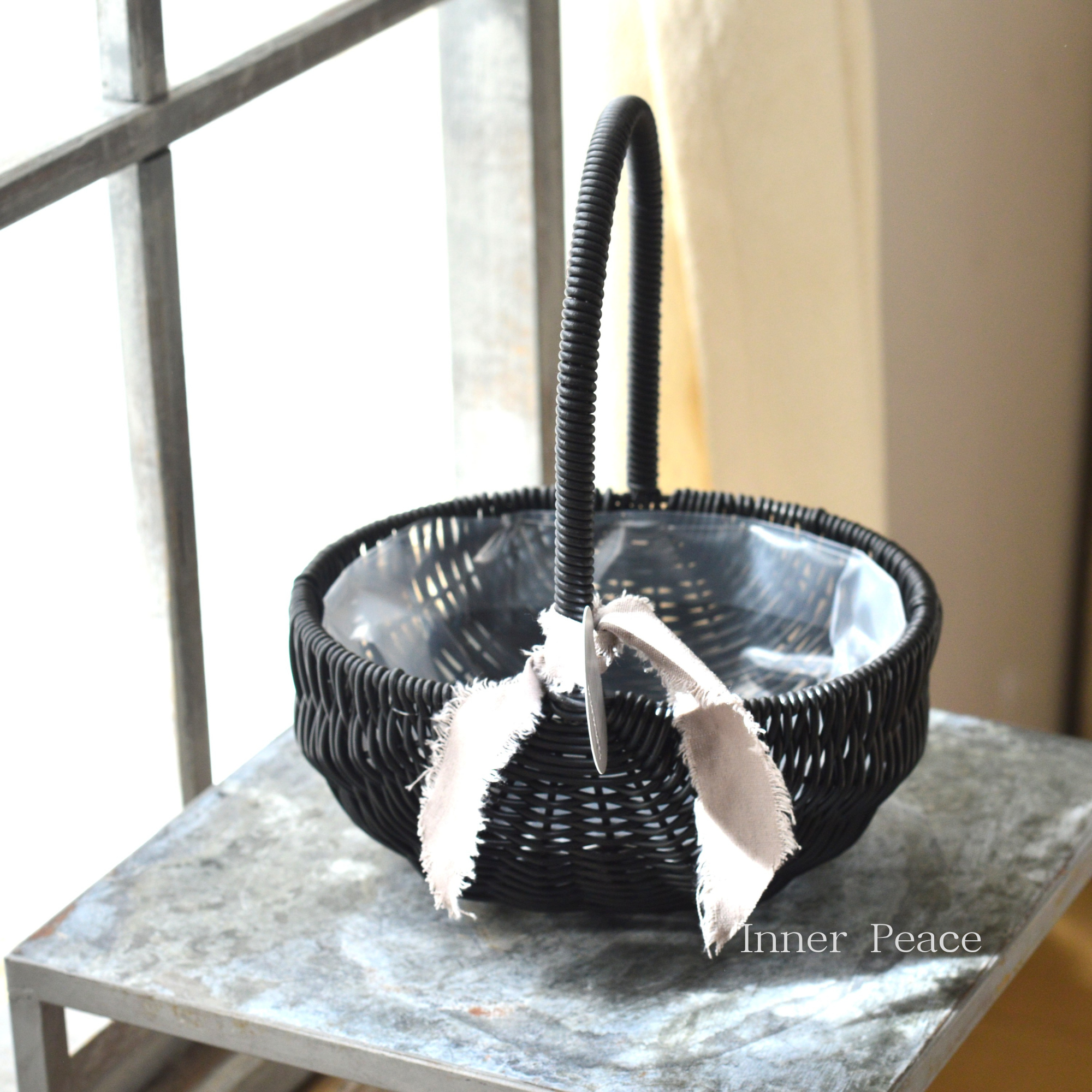 【ミュールミル】 ジェミニバスケット 『オーヴァル・黒』 Ｓ