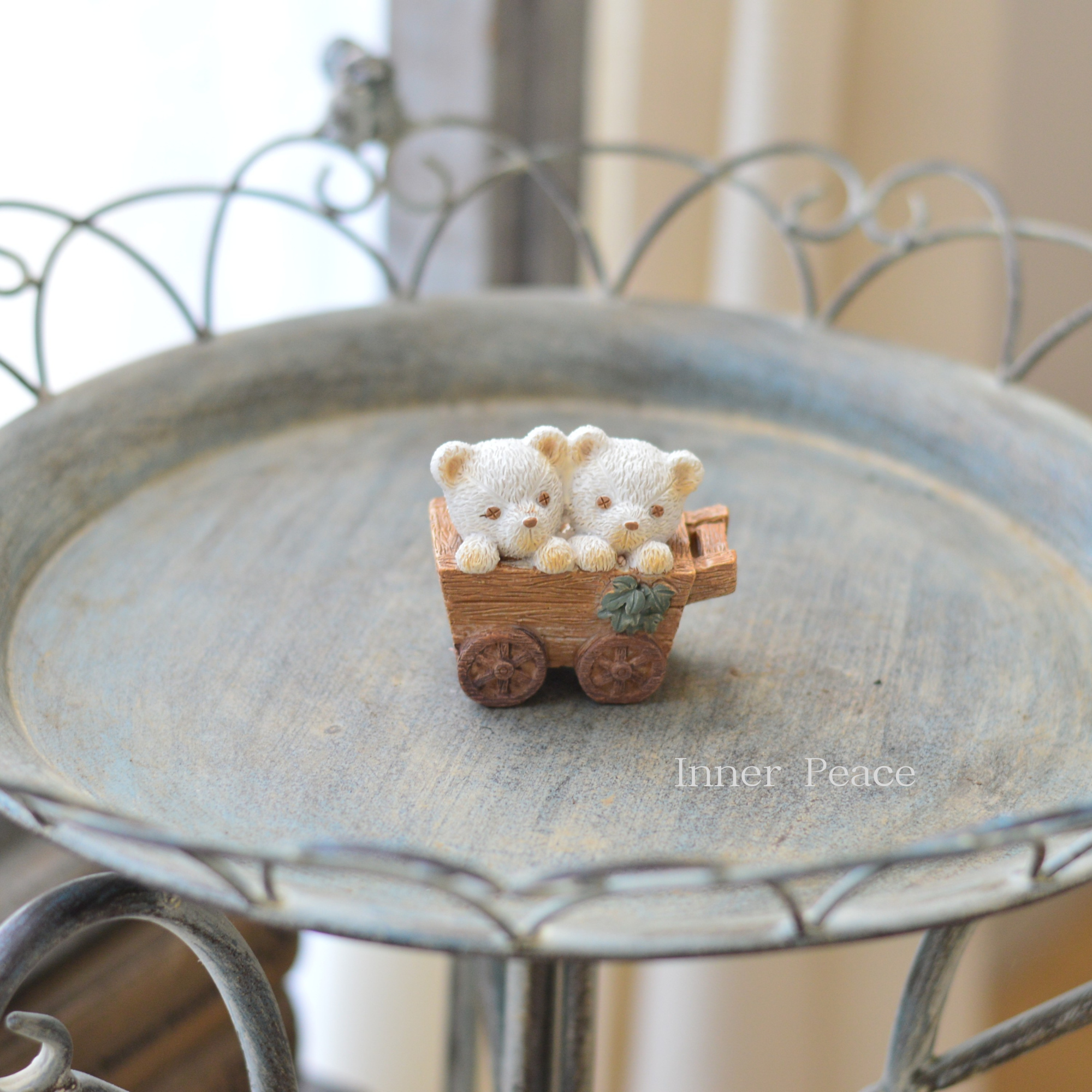 【CARNAC】  ジャンフォレストオーナメントベア　Ｄ      (WG032WH)