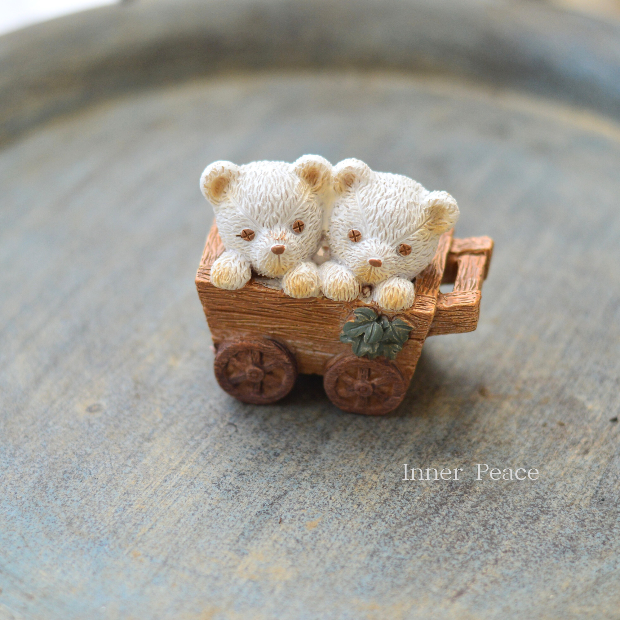 【CARNAC】  ジャンフォレストオーナメントベア　Ｄ      (WG032WH)