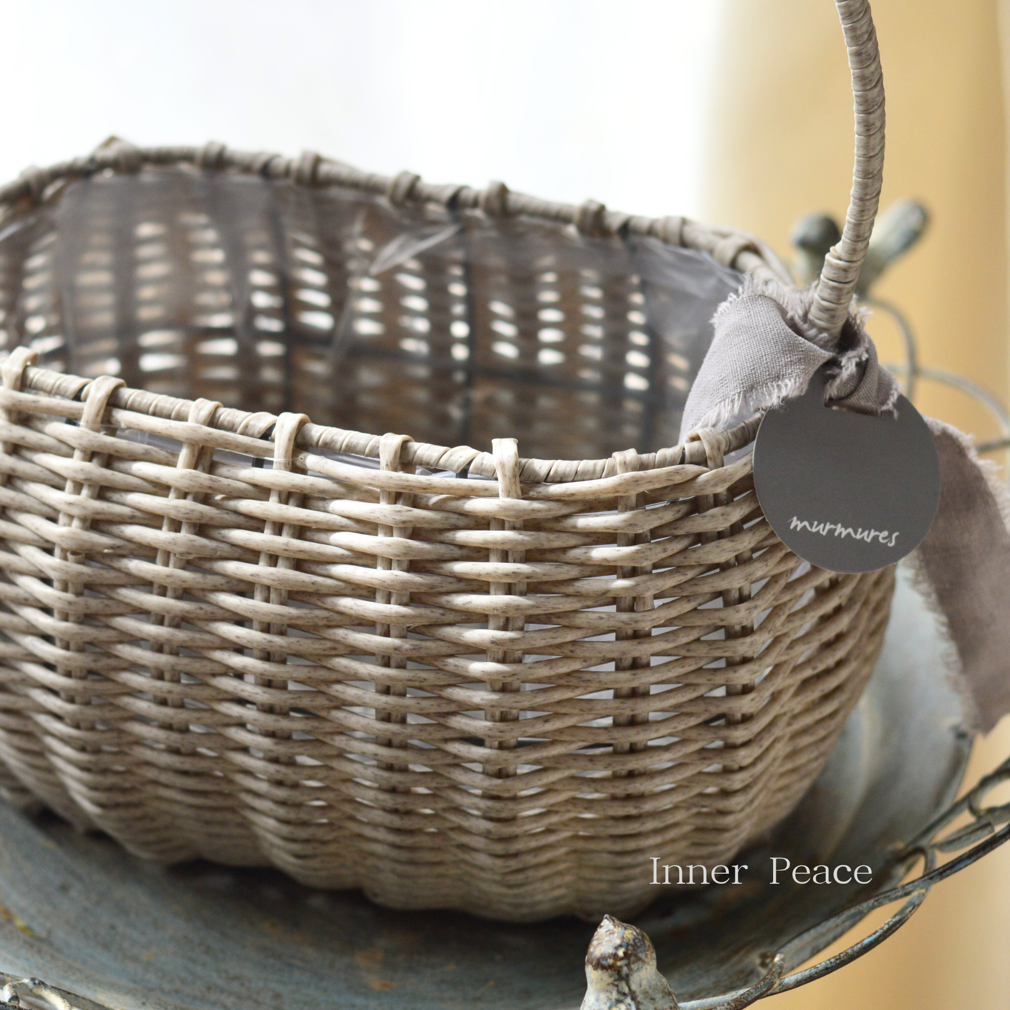 【ミュールミル】 ジェミニバスケット 『サイド・グレイ』