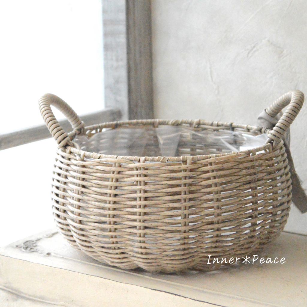 ミュールミル】 ジェミニバスケット 『ロウ・グレイ』 S